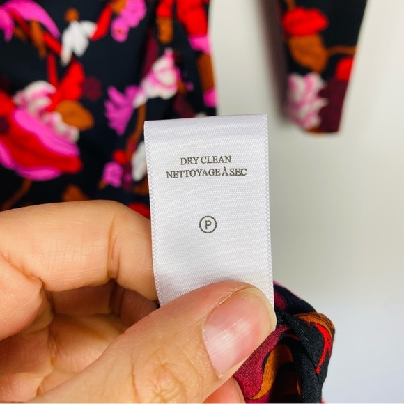 A.L.C Marcel Long Sleeve Ruched Silk Mini Dress Size 4 - Picture 4 of 7